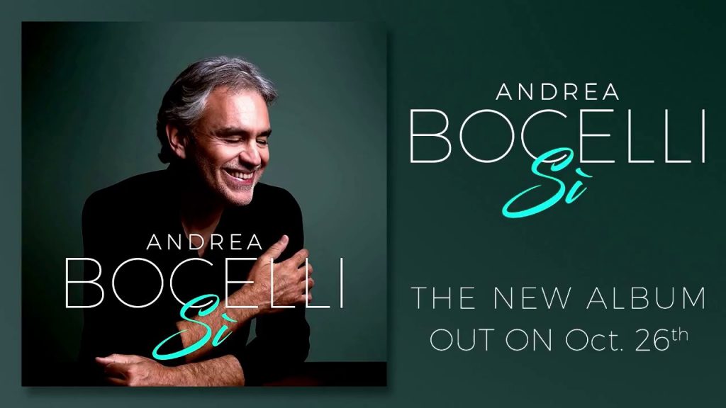 Andrea Bocelli lance un nouvel album, le premier en 14 ans
